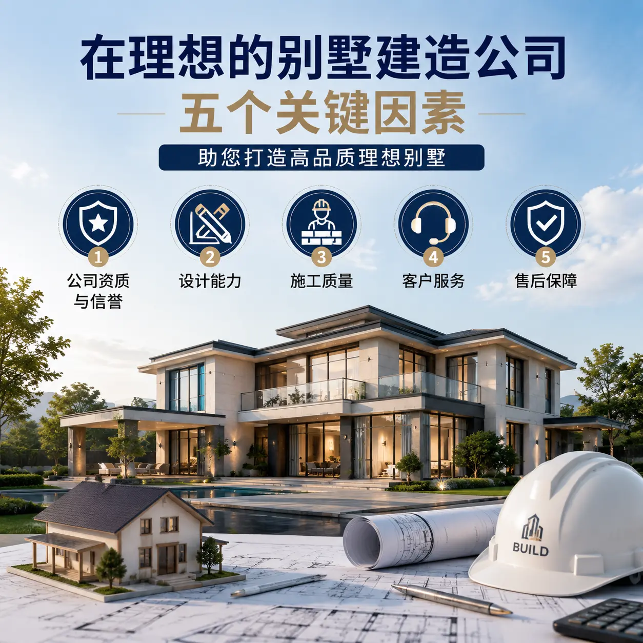 在 余庆 找到理想别墅建造公司的五个关键因素
