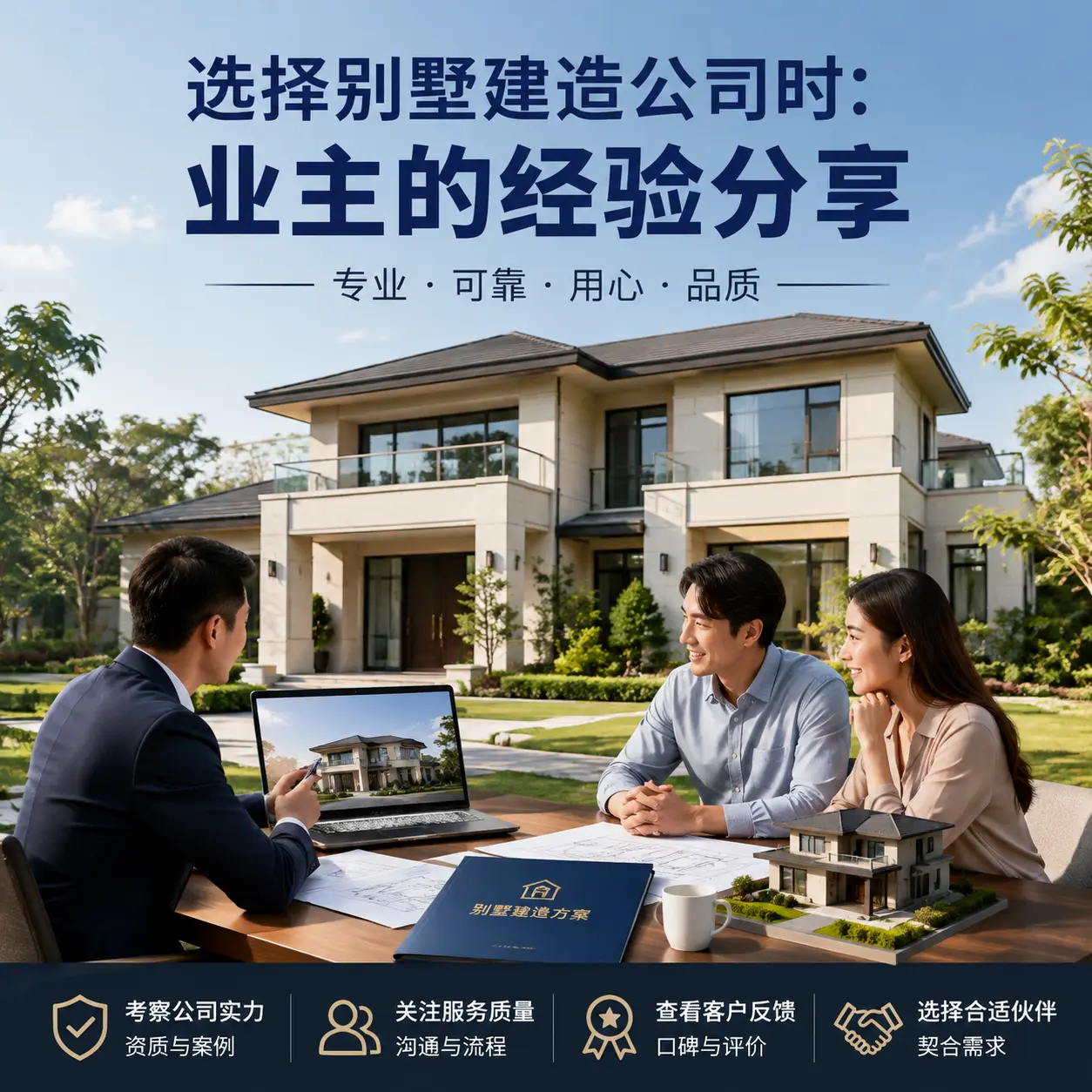 选择别墅建造公司时： 余庆 业主的经验分享