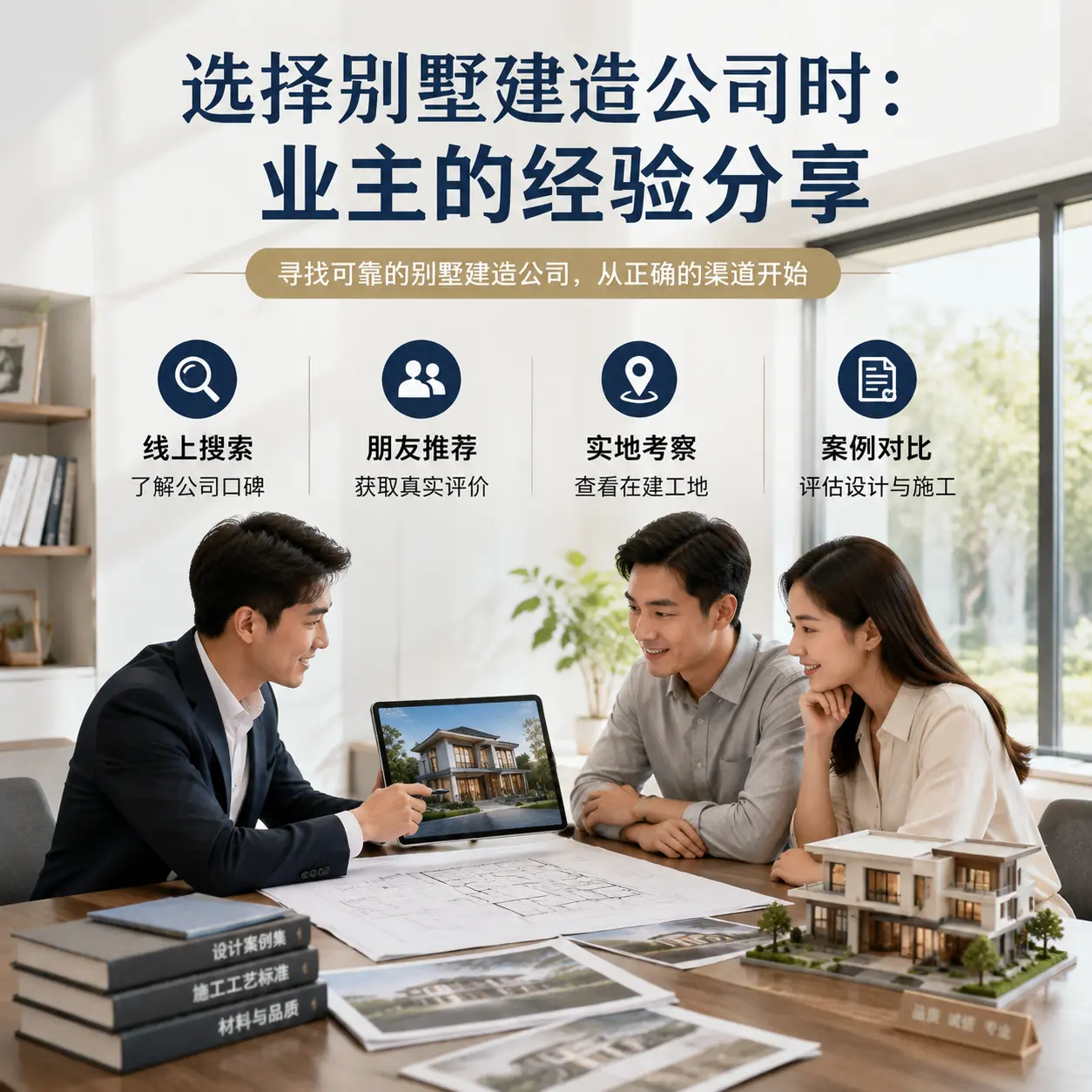 选择别墅建造公司时： 余庆 业主的经验分享