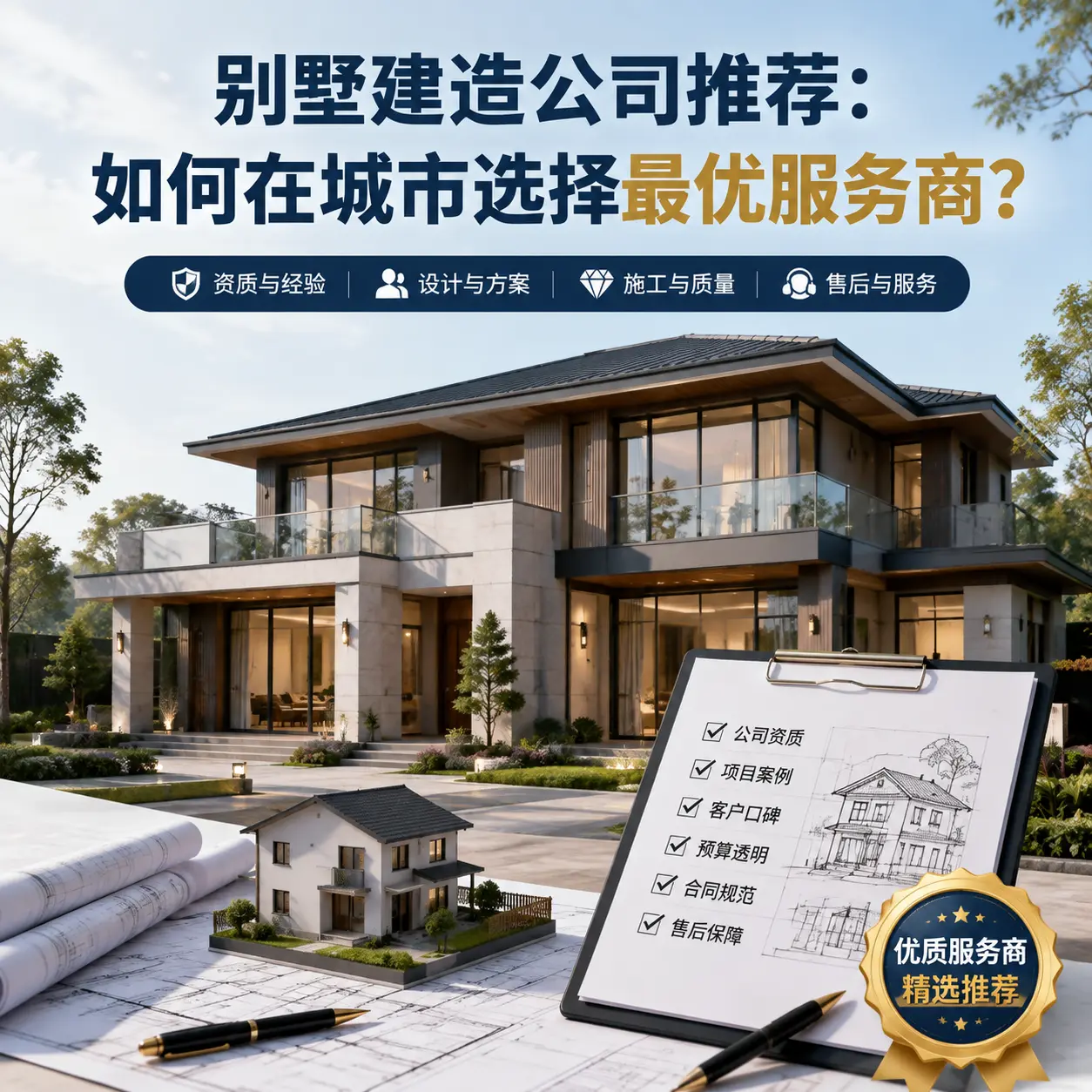别墅建造公司推荐：如何在 余庆 选择最优服务商？