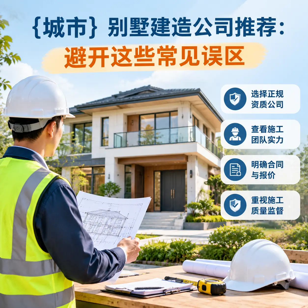 余庆 别墅建造公司推荐：避开这些常见误区