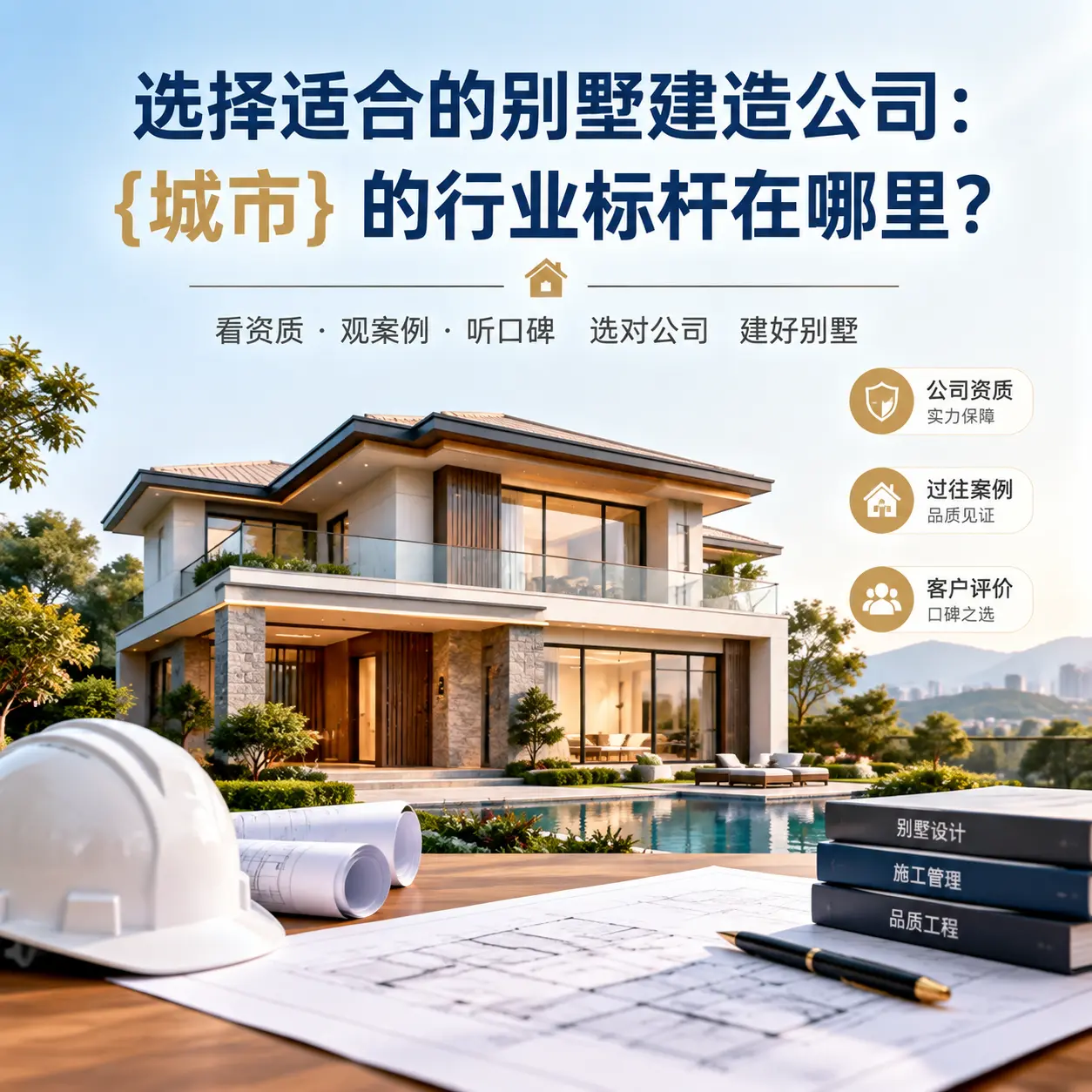 选择适合的别墅建造公司： 余庆 的行业标杆在哪里？