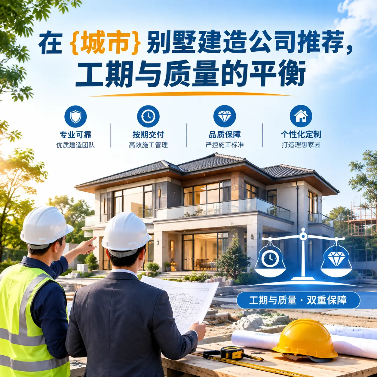 在 余庆 别墅建造公司推荐，工期与质量的平衡