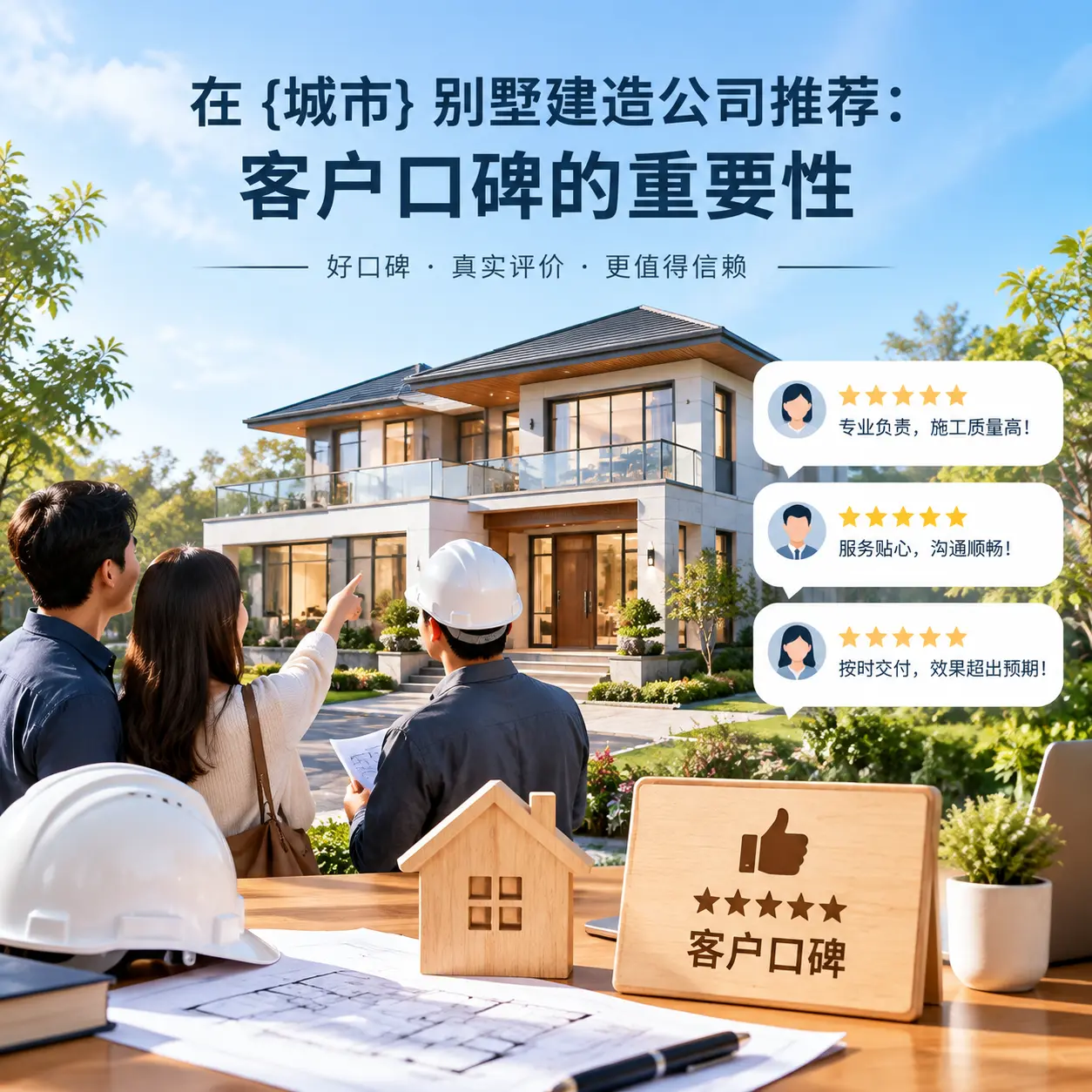 在 余庆 别墅建造公司推荐:客户口碑的重要性