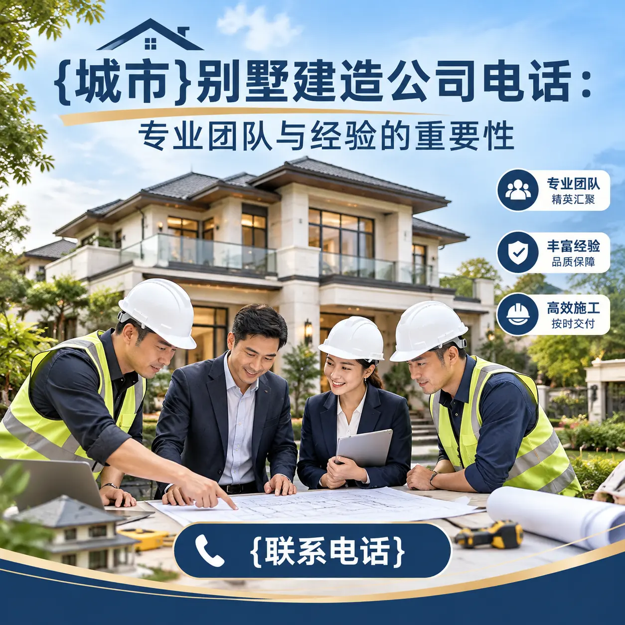 余庆别墅建造公司电话:专业团队与经验的重要性