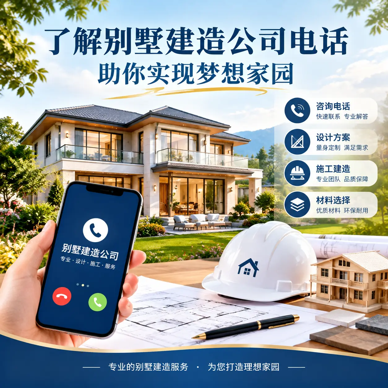 了解别墅建造公司电话,助你实现梦想家园