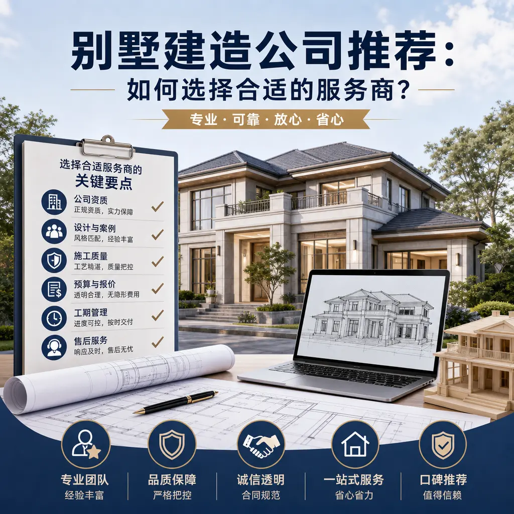 别墅建造公司推荐:如何选择合适的服务商?