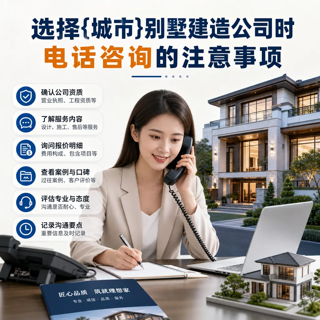 选择余庆别墅建造公司时，电话咨询的注意事项