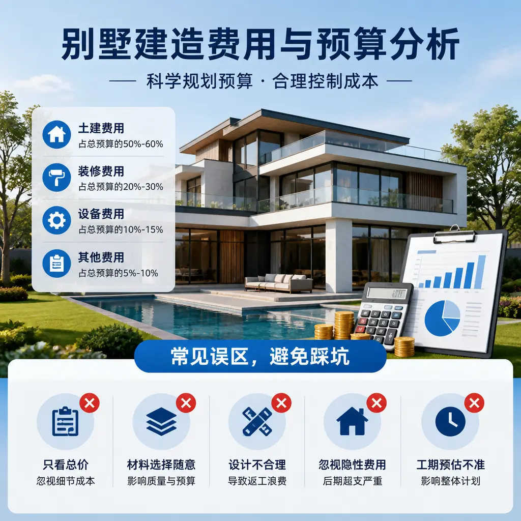别墅建造公司推荐: 余庆 建造别墅的费用与预算分析