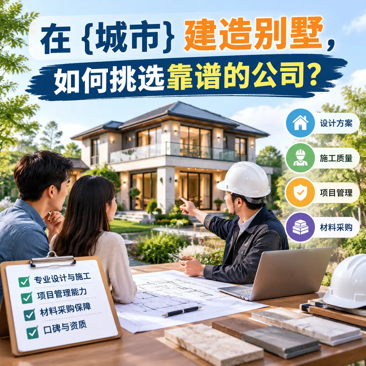 在 余庆 建造别墅,如何挑选靠谱的公司?