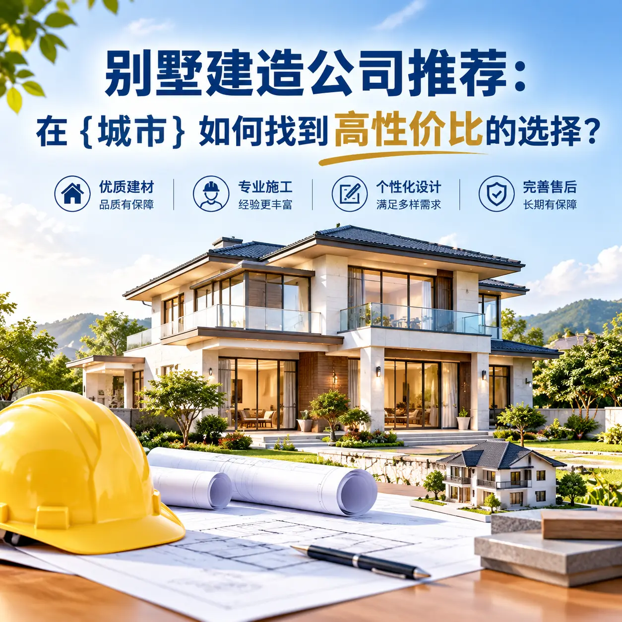 别墅建造公司推荐:在 余庆 如何找到高性价比的选择?
