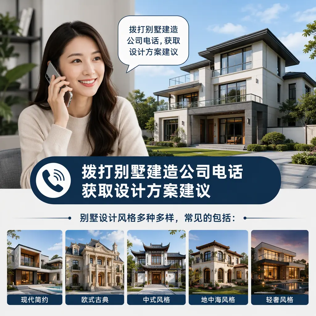 拨打余庆别墅建造公司电话，获取设计方案建议