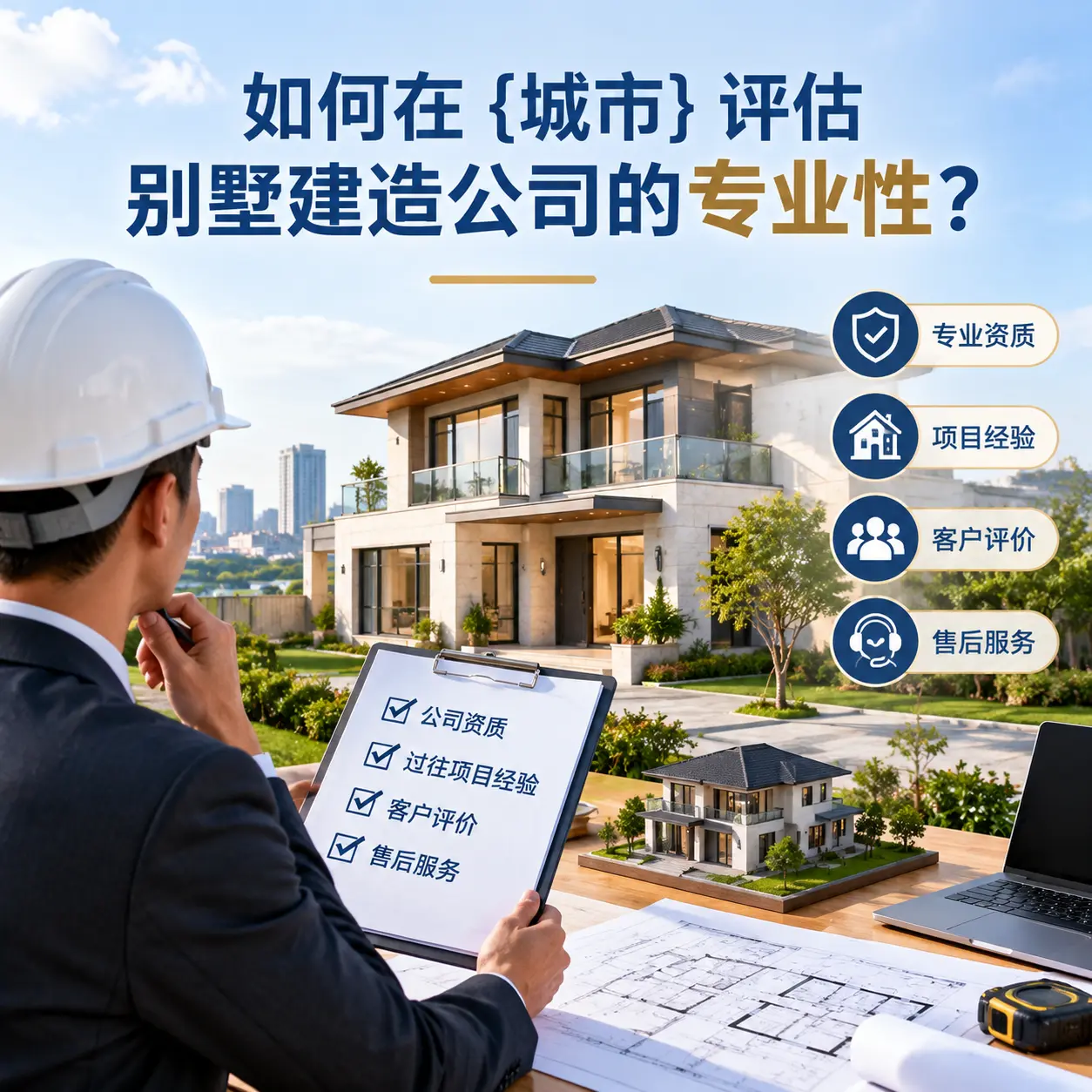 如何在 余庆 评估别墅建造公司的专业性?